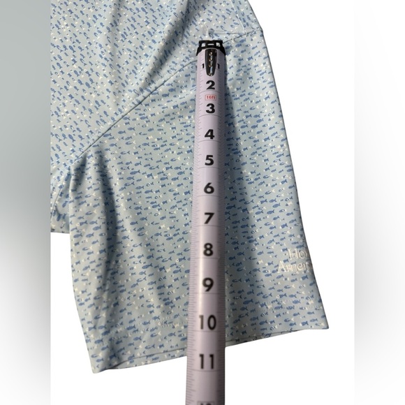 Peter Millar Summer Comfort Polo Men's 2XL Sailboat All Over Print Blue XXL - Picture 8 of 11